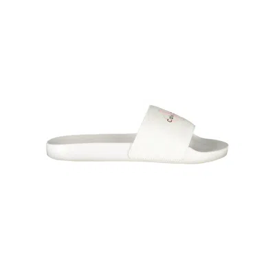 Calvin Klein Polyester Women Women's Sandal In White