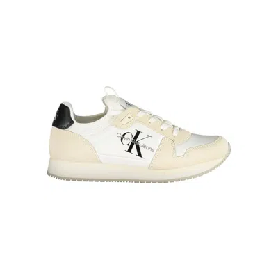 Calvin Klein Polyester Women Women's Sneaker In White