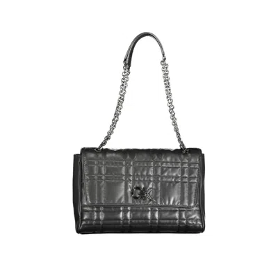 Calvin Klein Polyester Womens Handbag In Black