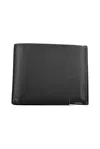 Calvin Klein Sleek Black Rfid-secure Wallet With Coin Purse In Black