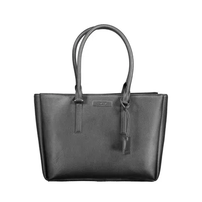 Calvin Klein Polyethylene Women Women's Handbag In Black