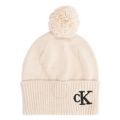 Calvin Klein Pom-pom Beanie In Pink