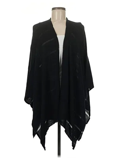 Pre-owned Calvin Klein Poncho In Black