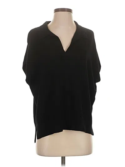 Pre-owned Calvin Klein Poncho In Black