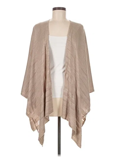 Pre-owned Calvin Klein Poncho In Brown