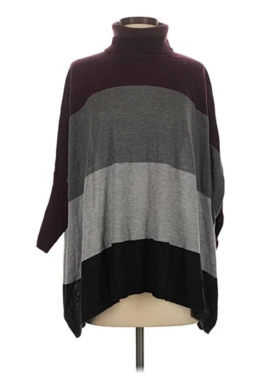 Pre-owned Calvin Klein Poncho In Gray