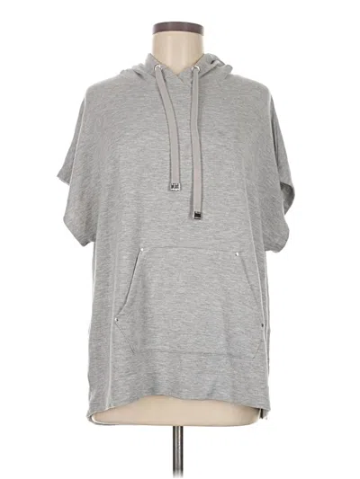 Pre-owned Calvin Klein Poncho In Gray