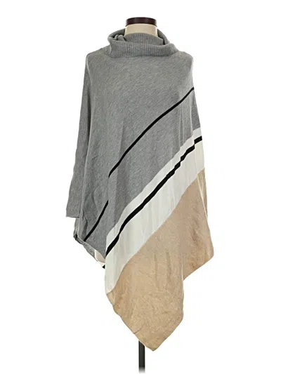 Pre-owned Calvin Klein Poncho In Gray