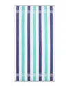 Calvin Klein Pop Color Stripe Velour Beach Towel Set In Multi