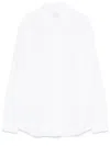 Calvin Klein Cotton Poplin Shirt In White