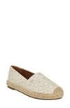 Calvin Klein Popular Espadrille Flat In Neutral