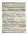 Calvin Klein Prairie Rug, 10' X 14' In Silver