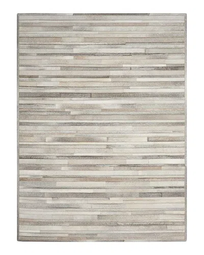 Calvin Klein Prairie Rug, 10' X 14' In Silver