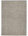 Calvin Klein Pretoria Modern Indoor Mohair Wool Area Rug In Stone