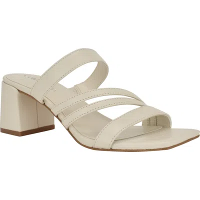 Calvin Klein Pretty Slide Sandal In Gold