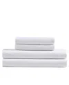 Calvin Klein Printed 300-thread Count Cotton Sateen 4-pc. Sheet Set, King In Micro Dot Beige