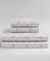 Calvin Klein Falling Petals Sheet Set In Falling Petals Pink