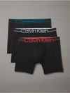 Calvin Klein Pro Fit 3-pack Micro Boxer Brief In Black/raspberry Sorbet/chesapeake Bay/aquatic