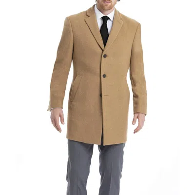 Calvin Klein Prosper Mens Collar Wool Overcoat