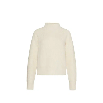 Calvin Klein Pull Col Roulé In White