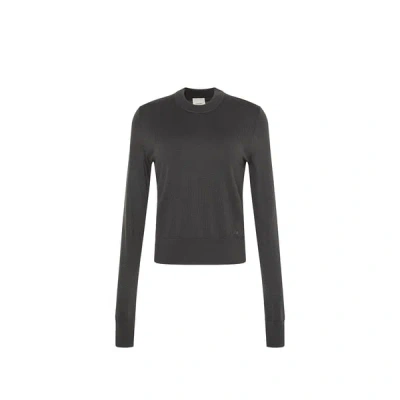 Calvin Klein Pull En Laine Mélangée In Gray