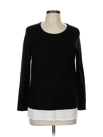 Pre-owned Calvin Klein Pullover Sweater In Black