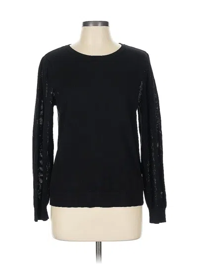 Pre-owned Calvin Klein Pullover Sweater In Black