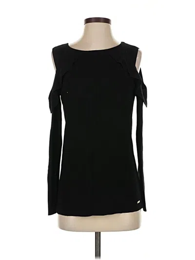 Pre-owned Calvin Klein Pullover Sweater In Black