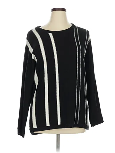 Pre-owned Calvin Klein Pullover Sweater In Black