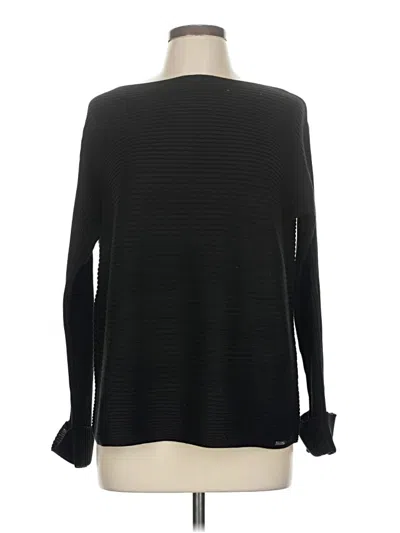 Pre-owned Calvin Klein Pullover Sweater In Black
