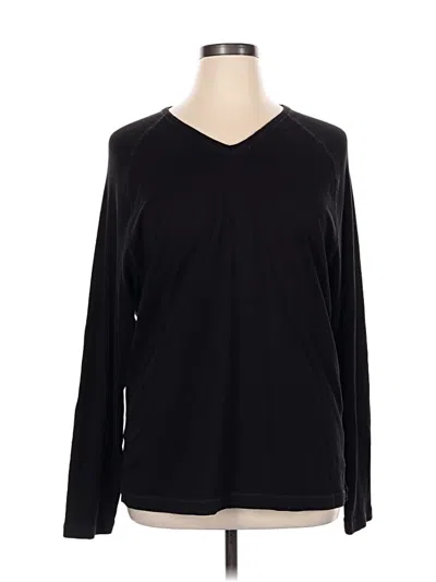 Pre-owned Calvin Klein Pullover Sweater In Black