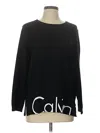 Calvin Klein Pullover Sweater In Black