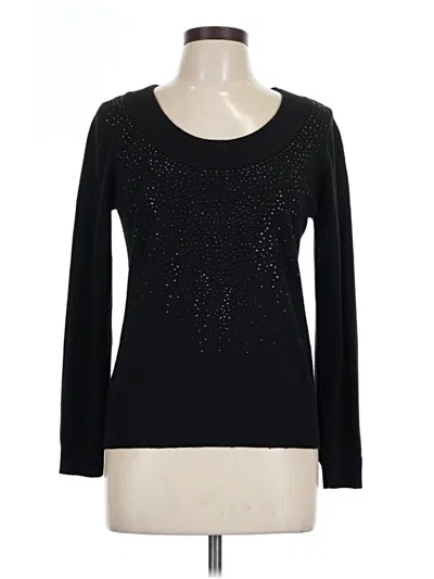 Pre-owned Calvin Klein Pullover Sweater In Black