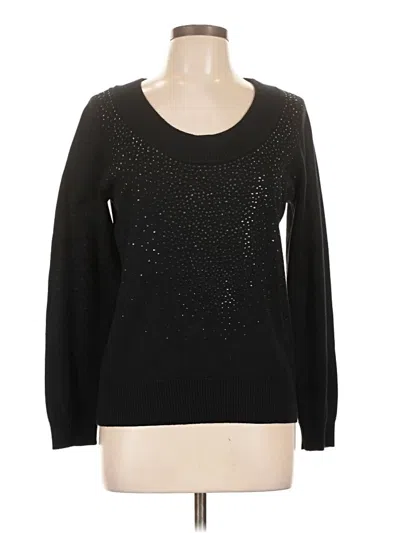 Pre-owned Calvin Klein Pullover Sweater In Black