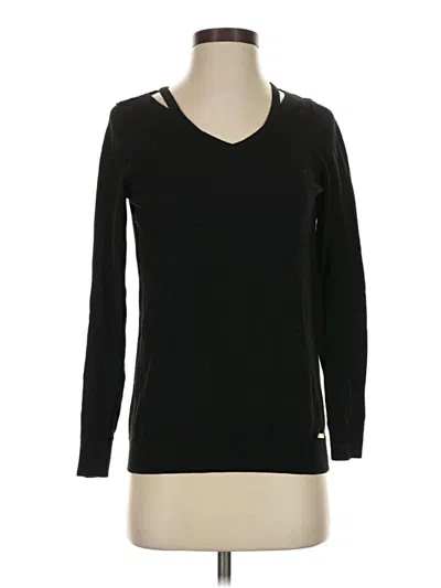Pre-owned Calvin Klein Pullover Sweater In Black