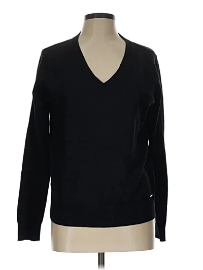 Pre-owned Calvin Klein Pullover Sweater In Black