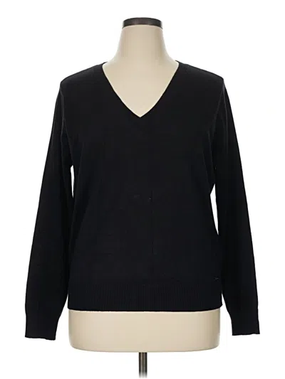 Pre-owned Calvin Klein Pullover Sweater In Black