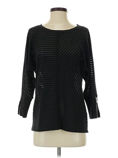 Pre-owned Calvin Klein Pullover Sweater In Black