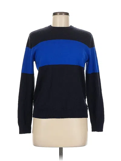 Pre-owned Calvin Klein Pullover Sweater In Blue