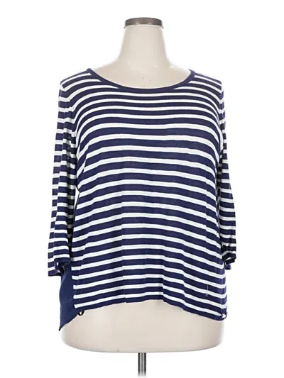 Pre-owned Calvin Klein Pullover Sweater In Blue