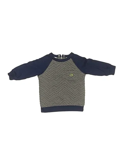 Pre-owned Calvin Klein Babies' Pullover Sweater In Blue