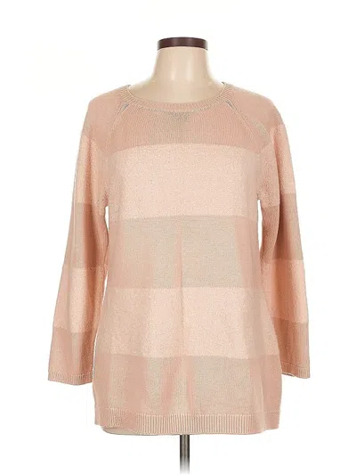 Pre-owned Calvin Klein Pullover Sweater In Brown