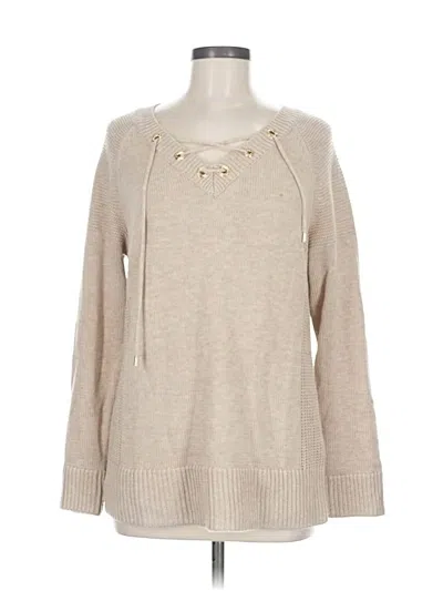 Pre-owned Calvin Klein Pullover Sweater In Brown