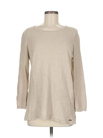 Pre-owned Calvin Klein Pullover Sweater In Brown