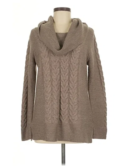 Pre-owned Calvin Klein Pullover Sweater In Brown