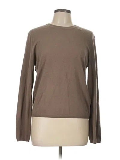 Pre-owned Calvin Klein Pullover Sweater In Brown