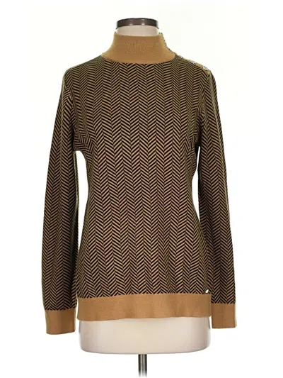 Pre-owned Calvin Klein Pullover Sweater In Brown