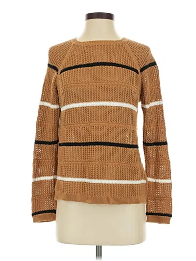 Pre-owned Calvin Klein Pullover Sweater In Brown