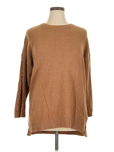 Pre-owned Calvin Klein Pullover Sweater In Brown