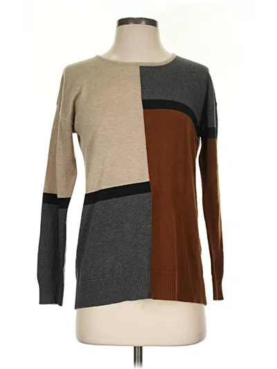 Pre-owned Calvin Klein Pullover Sweater In Brown